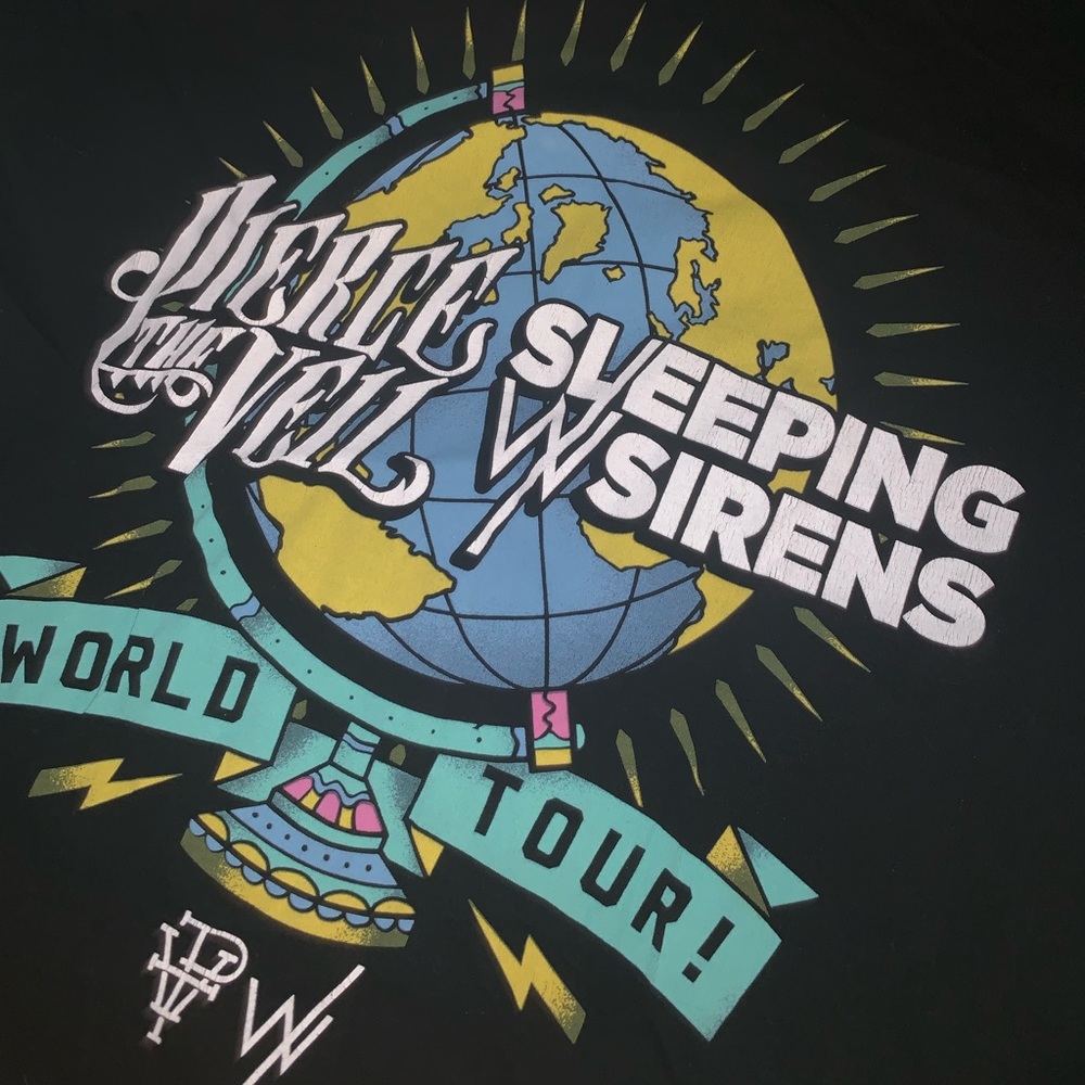 Pierce the veil sleeping with sirens shirt